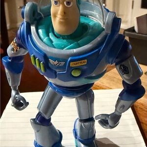 Buzz Lightyear Action Figure - Blue and Silver